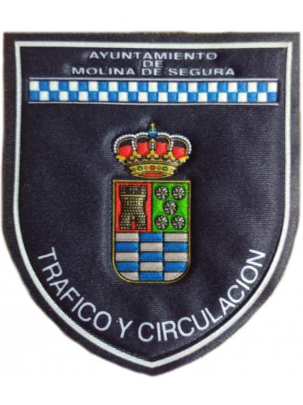 Policía Local Molina de Segura Tráfico y Circulación Región de Murcia parche insignia emblema Police Dept