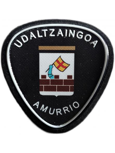 Policía Municipal Udaltzaingoa Amurrio parche insignia emblema distintivo Police Dept [0]