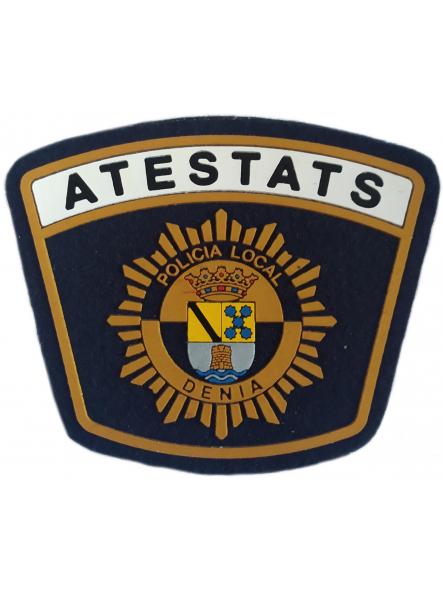 Policía Local Denia Atestados Atestats Comunidad Valenciana parche insignia emblema police patch ecusson