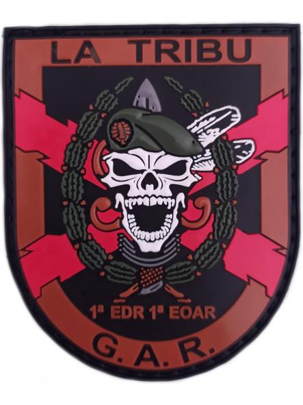 Guardia civil GAR La Tribu 1 EDR 1 EOAR parche insignia emblema distintivo police swat patch ecusson  [0]