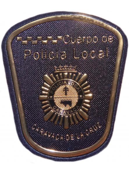Policía Local Caravaca de la Cruz Murcia parche insignia emblema dorado police patch ecusson [0]