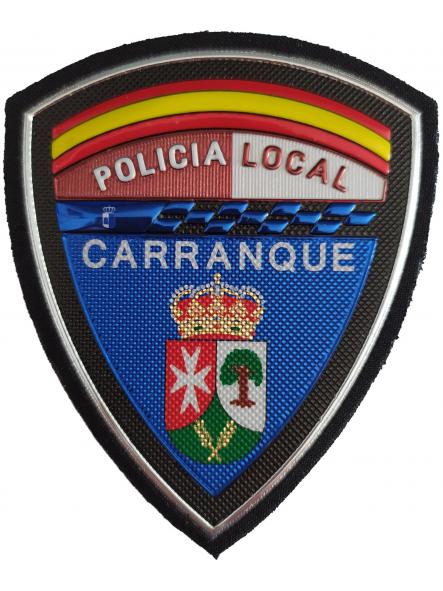 Policía Local Carranque Castilla la Mancha parche insignia emblema distintivo police patch ecusson