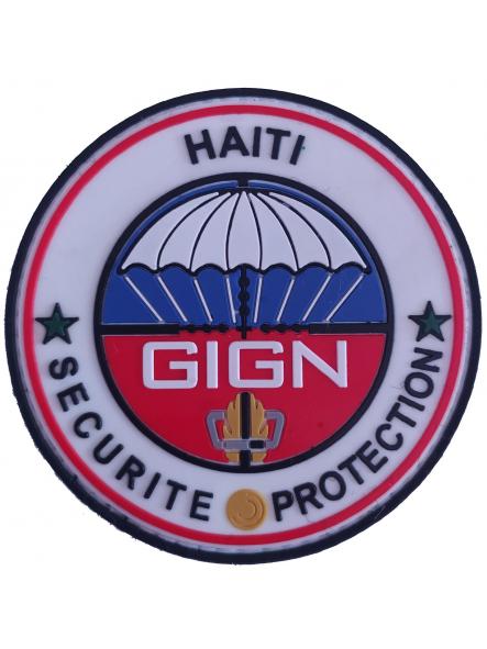 Gendarmerie France GIGN Securite Protection Haití parche insignia emblema distintivo ecusson [0]