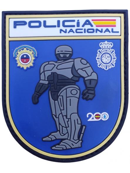 Policía Nacional CNP Robocop Academia Centro de Formación de Ávila 200 Aniversario parche insignia emblema distintivo patch ecusson