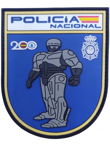 Policía Nacional CNP Robocop 200 Aniversario parche insignia emblema distintivo patch ecusson