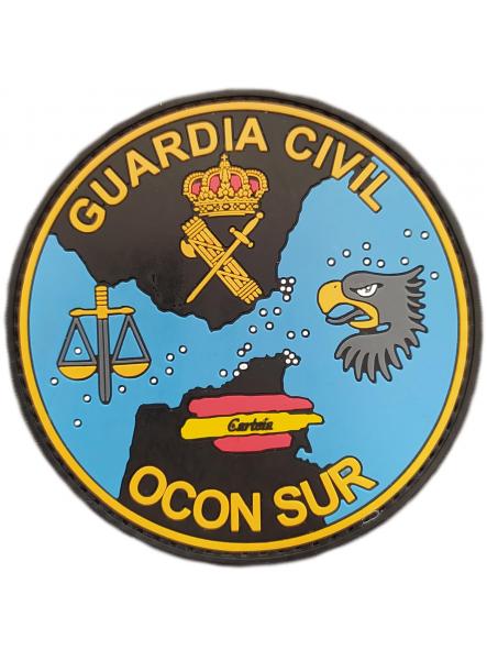 Guardia Civil Ocon Sur Antidrogas parche insignia emblema gendarmerie patch ecusson