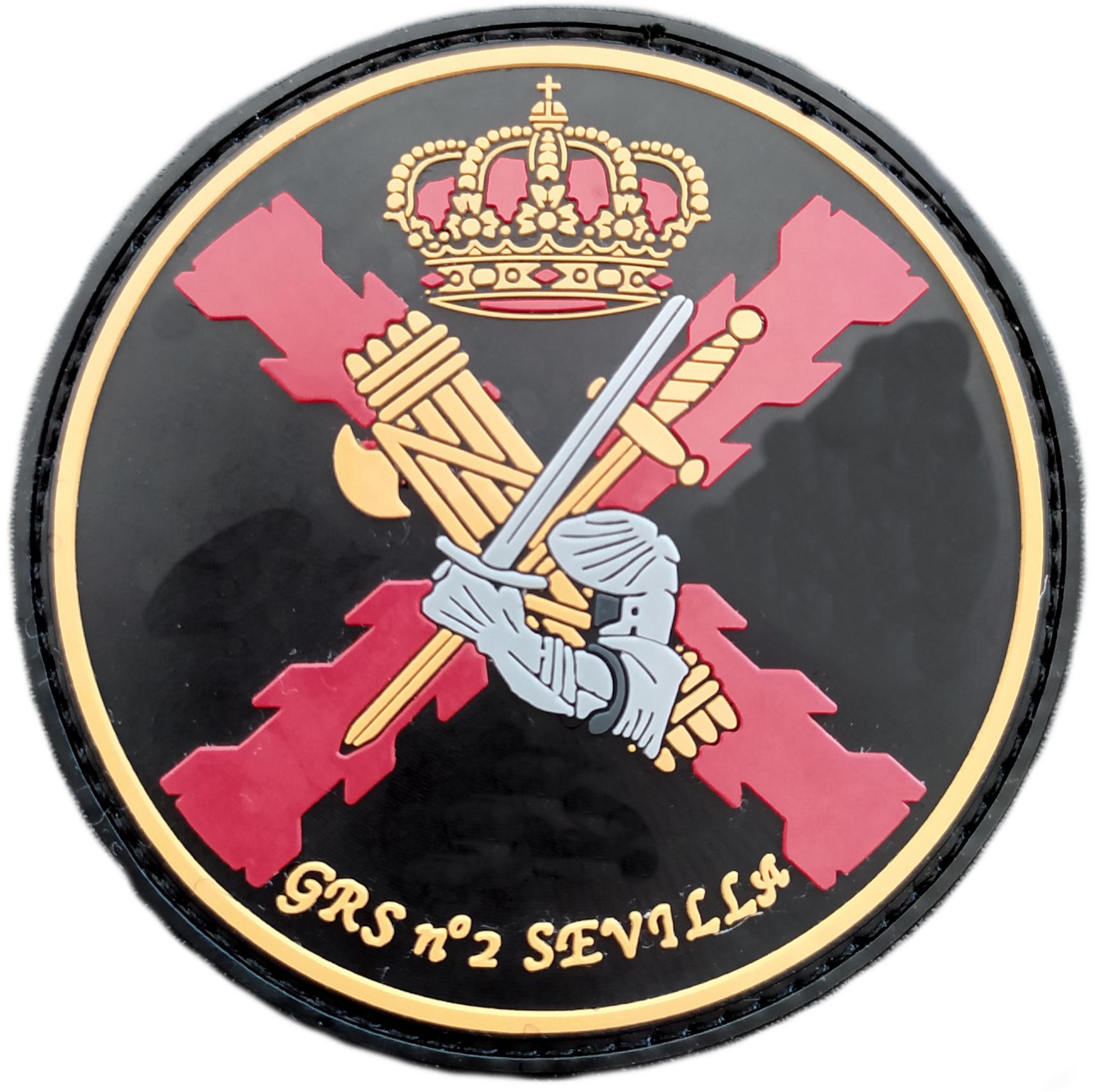 Guardia Civil Grupo de Reserva y Seguridad GRS 2 Sevilla parche insignia emblema Gendarmerie patch ecusson
