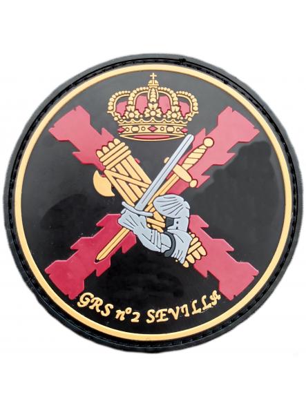 Guardia Civil Grupo de Reserva y Seguridad GRS 2 Sevilla parche insignia emblema Gendarmerie patch ecusson