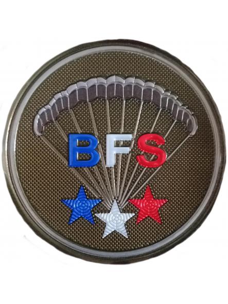 Ejercito Francia BFS Bureau Fuerzas Especiales Paracaidistas Bureau Forces Specials Parachutistes parche insignia emblema distintivo [0]