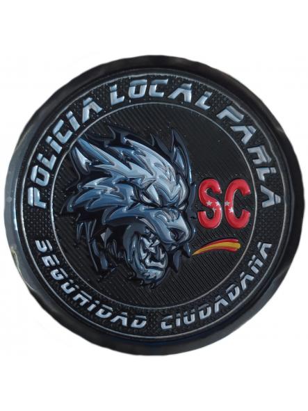 Policía Local Parla Madrid SC Seguridad Ciudadana parche insignia emblema distintivo police patch ecusson