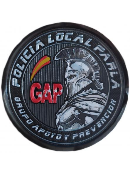 Policía Local Parla Madrid GAP Grupo de Apoyo y Prevención parche insignia emblema distintivo police patch ecusson