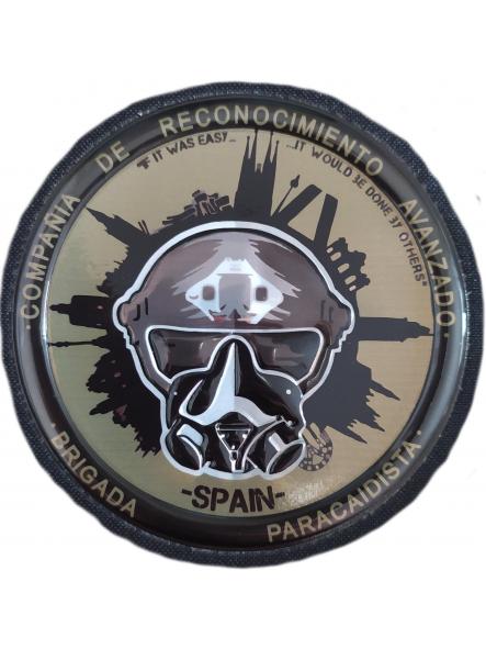 Ejército de tierra BRIPAC Brigada Paracaidista Compañía de Reconocimiento Avanzado parche insignia emblema patch ecusson Army 
