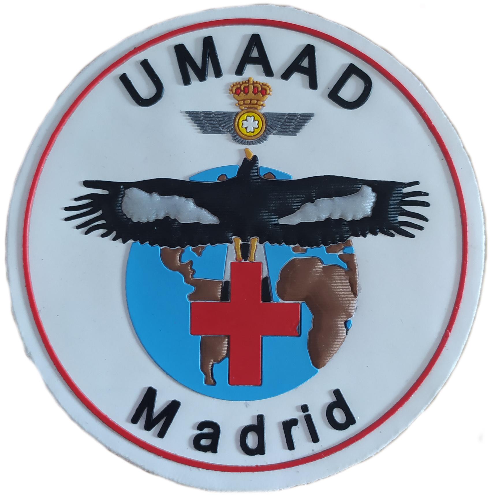 Ejército del Aire UMAAD Unidades Médicas Aéreas de Apoyo al Despliegue parche insignia emblema distintivo Air Force