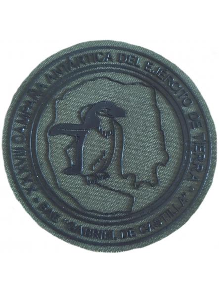 Ejército de tierra XXXVIII Campaña Antártica BAE Gabriel de Castilla parche insignia emblema patch ecusson Army 