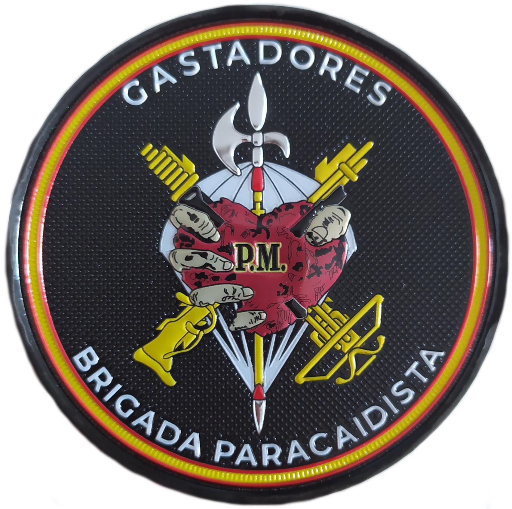 Ejército de tierra BRIPAC Brigada Paracaidista Gastadores parche insignia emblema patch ecusson Army 