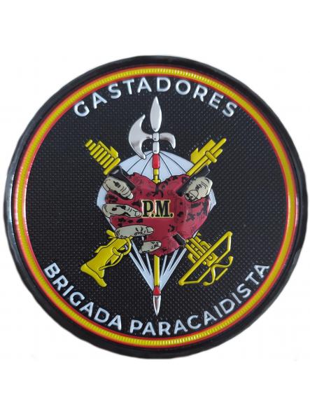 Ejército de tierra BRIPAC Brigada Paracaidista Gastadores parche insignia emblema patch ecusson Army 