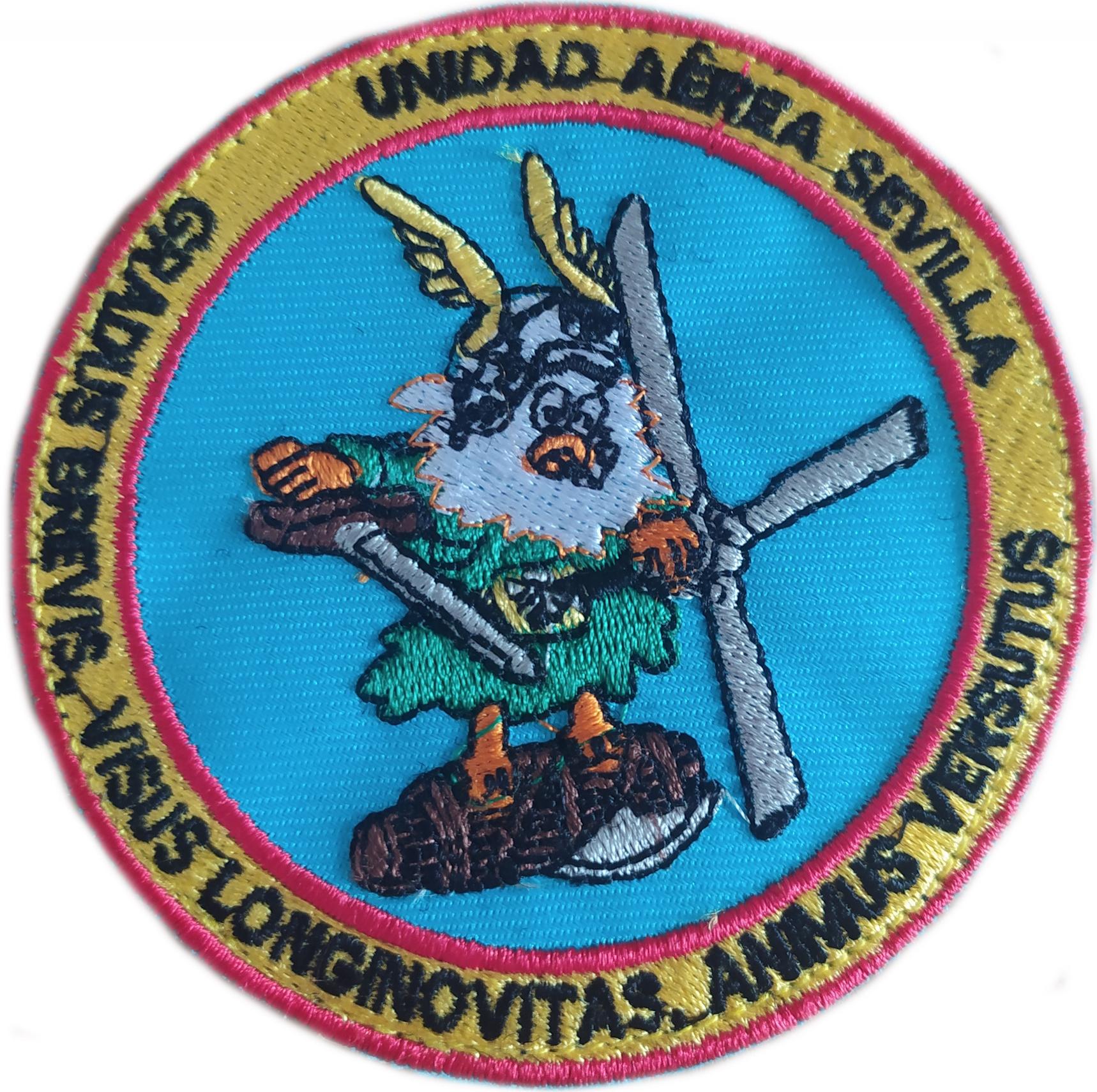 Guardia Civil UHEL Unidad de Helicópteros de Sevilla parche insignia emblema escudo patch ecusson Police air support