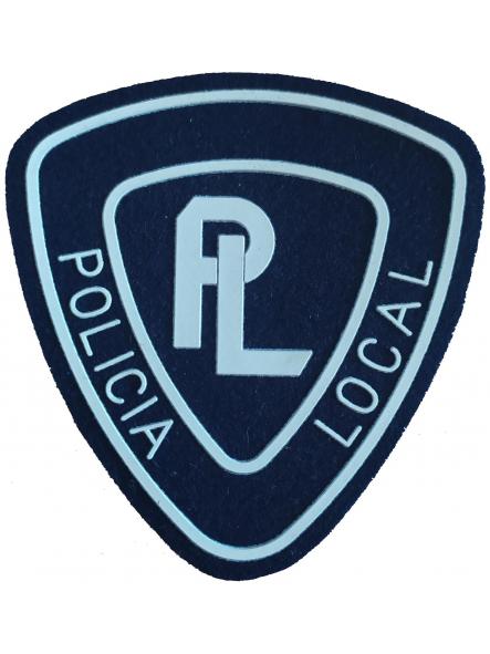 Policía Local genérico con letras PL parche insignia emblema police patch ecusson 