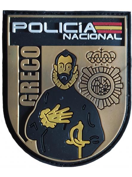 Policía Nacional CNP Greco Grupo Respuesta Especial Crimen Organizado parche insignia emblema distintivo patch ecusson