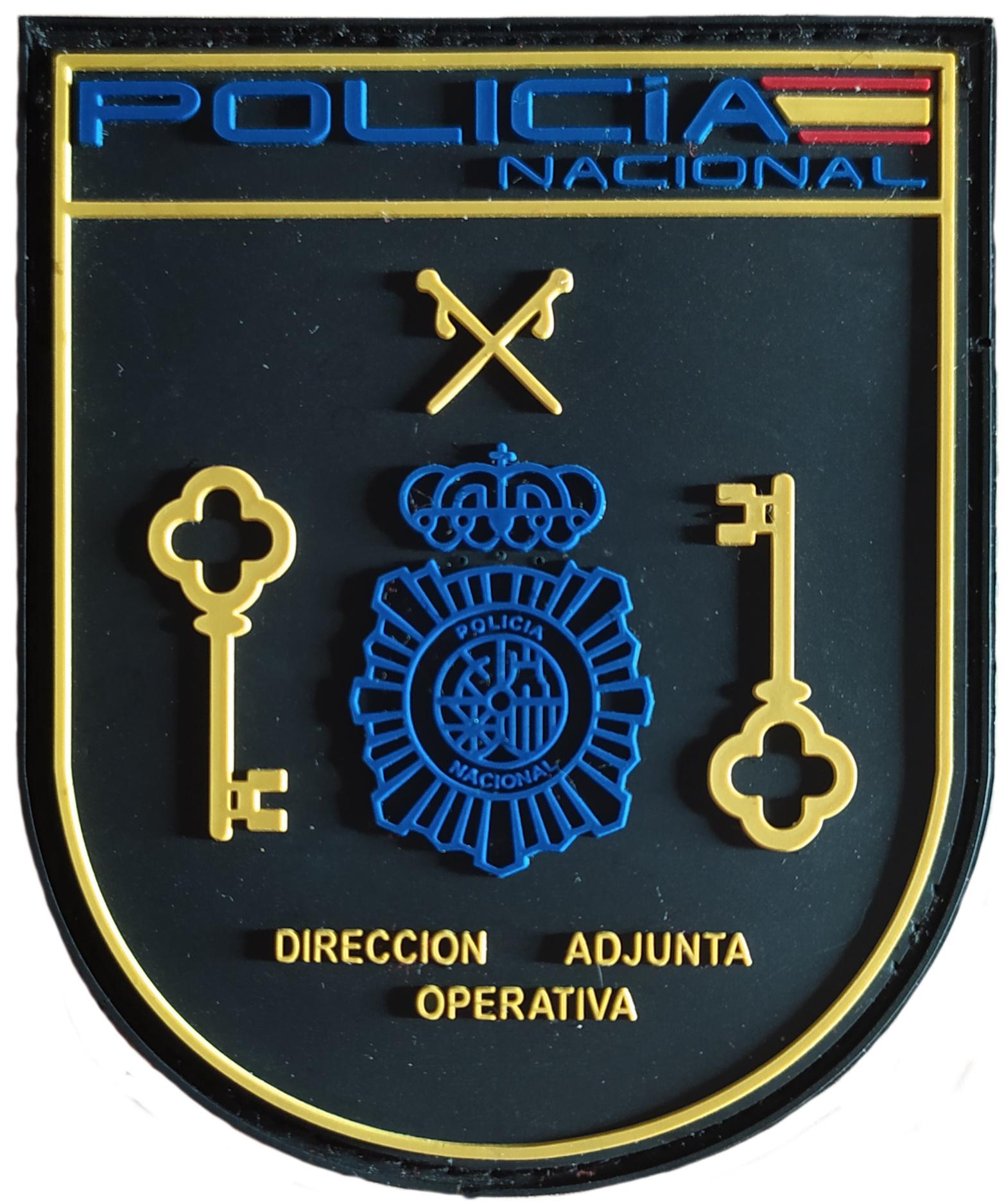 Policía Nacional CNP Dirección Adjunta Operativa parche insignia emblema distintivo patch ecusson
