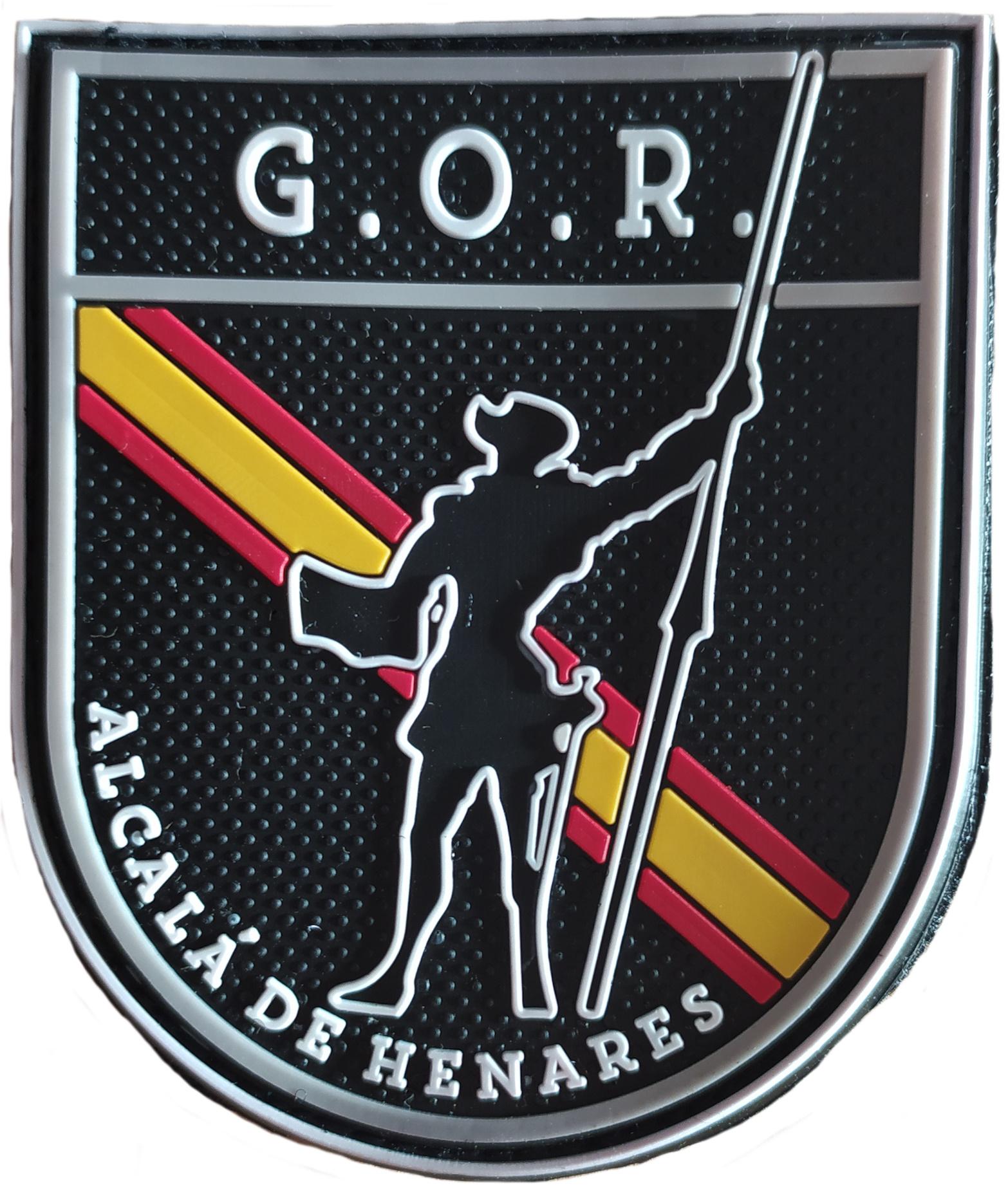 Policía Nacional CNP Grupo Operativo de Respuesta GOR Alcalá de Henares parche insignia emblema patch ecusson