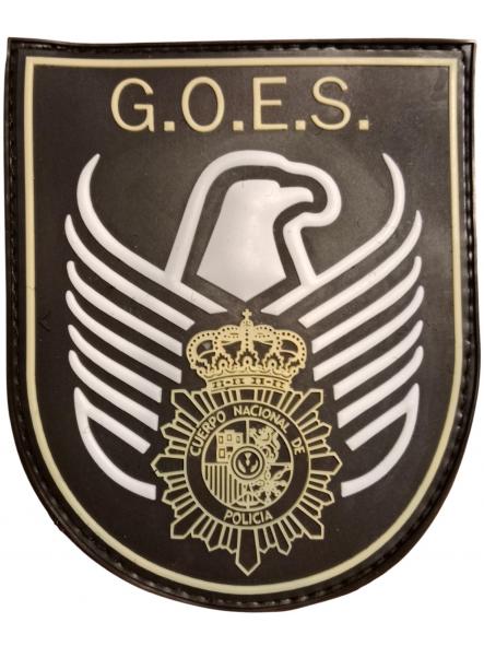 Policía Nacional CNP GOES Grupo Operativo Especial de Seguridad parche insignia emblema Swat Team patch ecusson