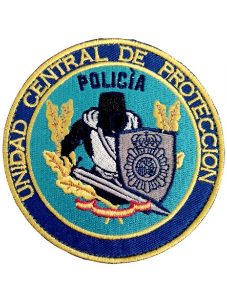 Policía Nacional CNP Unidad Central de Protección parche insignia emblema patch ecusson Police