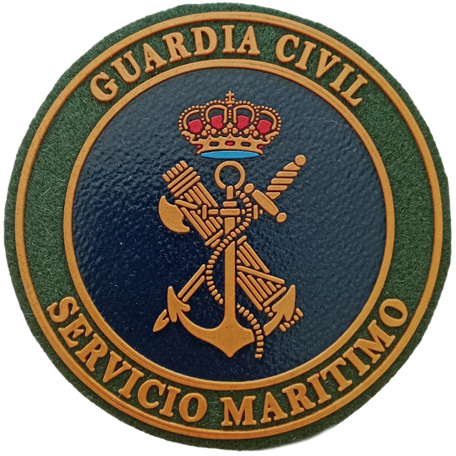Guardia Civil Servicio Marítimo parche insignia emblema distintivo Gendarmerie Sea Service patch ecusson
