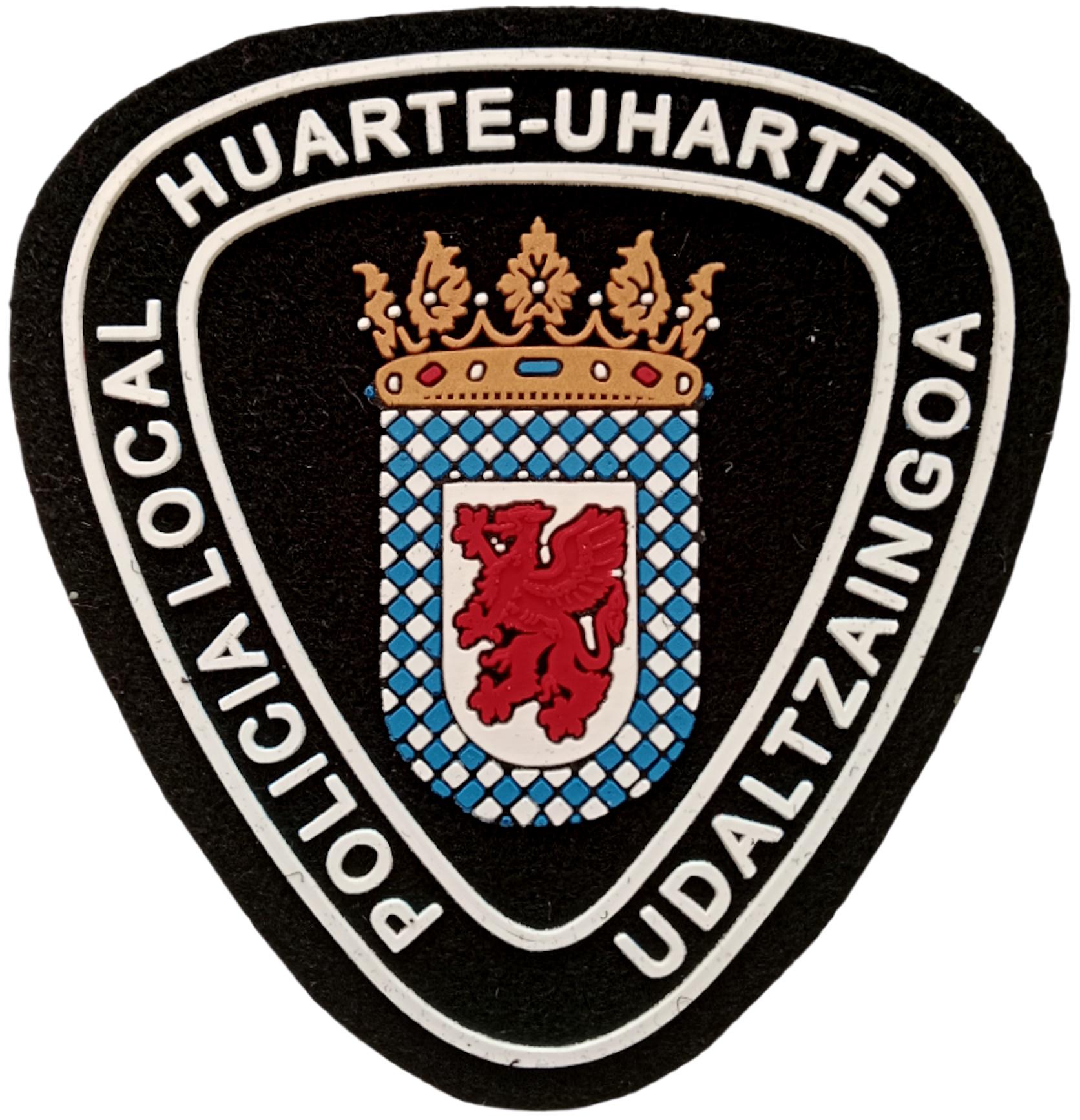 Policía Local Udaltzaingoa Huarte País Vasco Euskadi parche insignia emblema ecusson Police patch