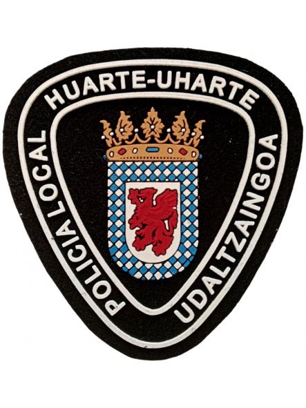 Policía Local Udaltzaingoa Huarte País Vasco Euskadi parche insignia emblema ecusson Police patch