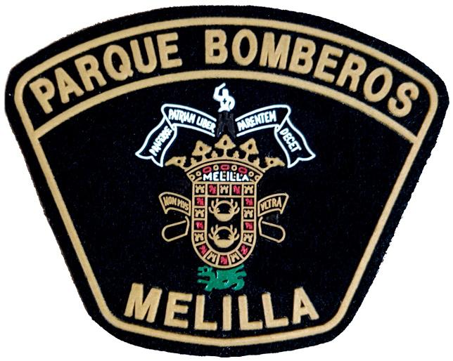 Parque Bomberos Melilla parche insignia emblema distintivo patch ecusson pompiers fire dept