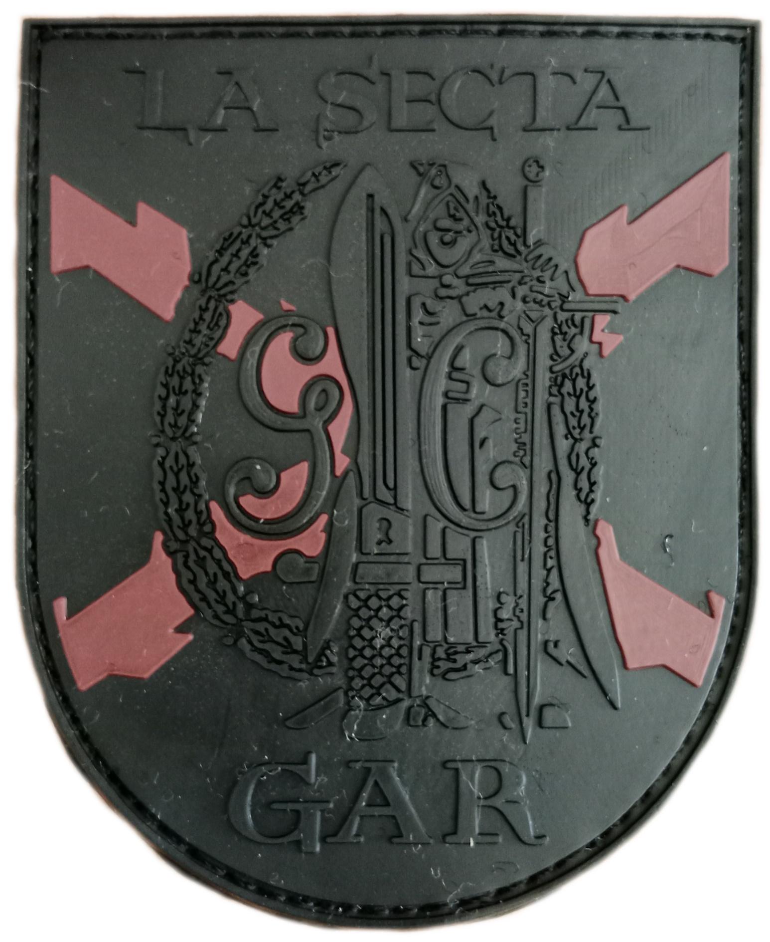 Guardia Civil GAR Grupo de Acción Rápida La Secta camuflaje parche insignia emblema ecusson gendarmerie patch