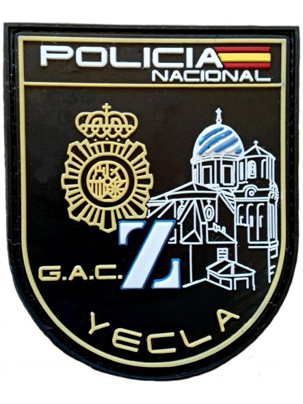 Policía Nacional Yecla GAC Grupo de Atención al Ciudadano parche insignia emblema patch ecusson Police [0]