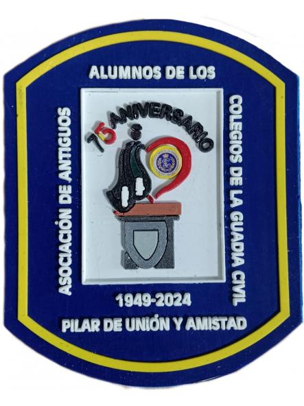 Asociación Antiguos Alumnos de Colegios de la Guardia Civil parche insignia emblema distintivo patch ecusson gendarmerie