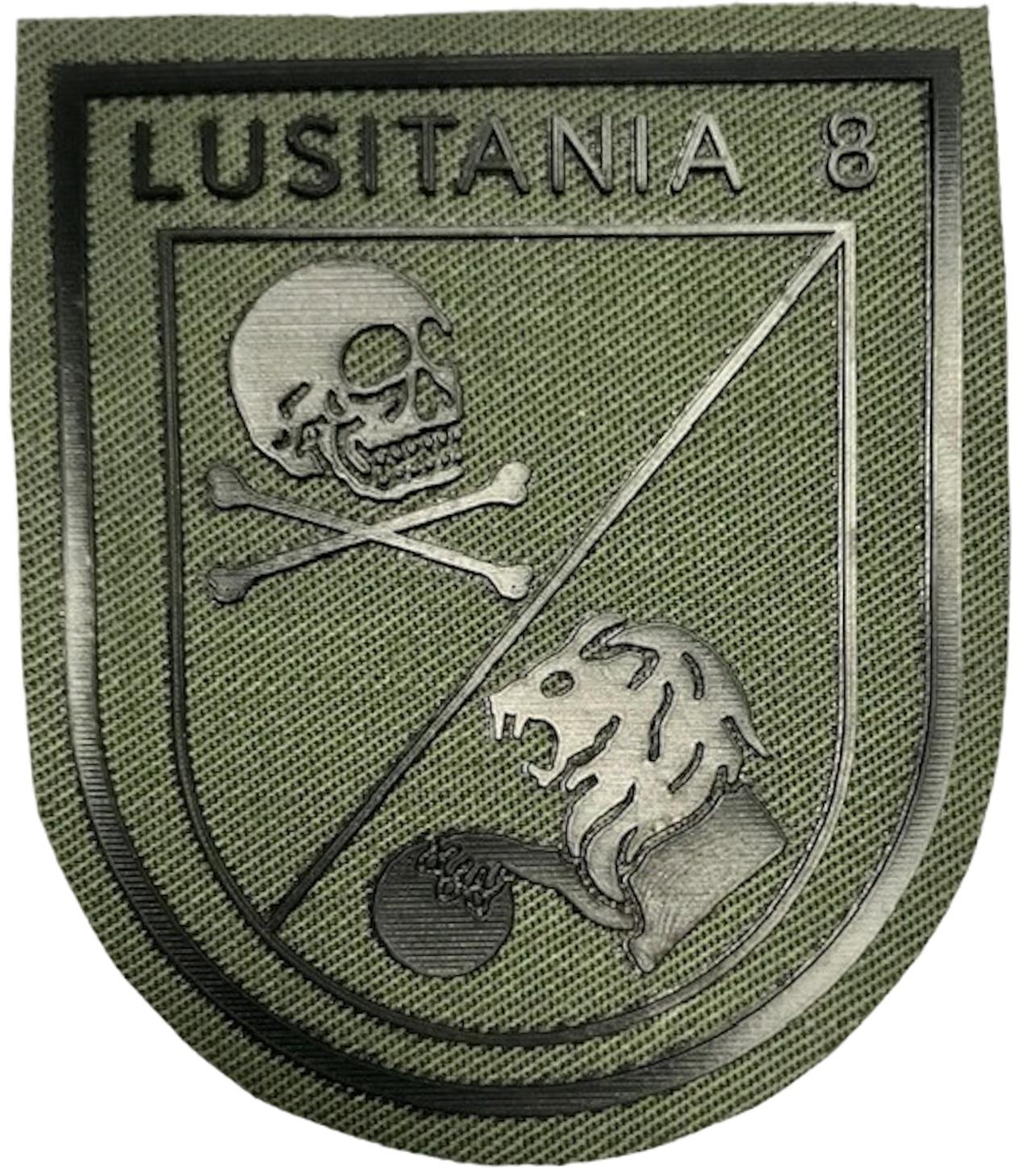Ejército de Tierra Caballería Unidad Lusitania 8 Grupo Sagunto paracaidista parche insignia emblema patch ecusson