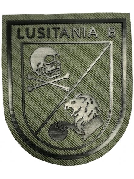 Ejército de Tierra Caballería Unidad Lusitania 8 Grupo Sagunto paracaidista parche insignia emblema patch ecusson [0]