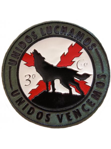 Ejército Infantería de Marina Tercio de la Armada Tercera Compañía unidos luchamos unidos vencemos parche insignia emblema Navy patch ecusson [0]