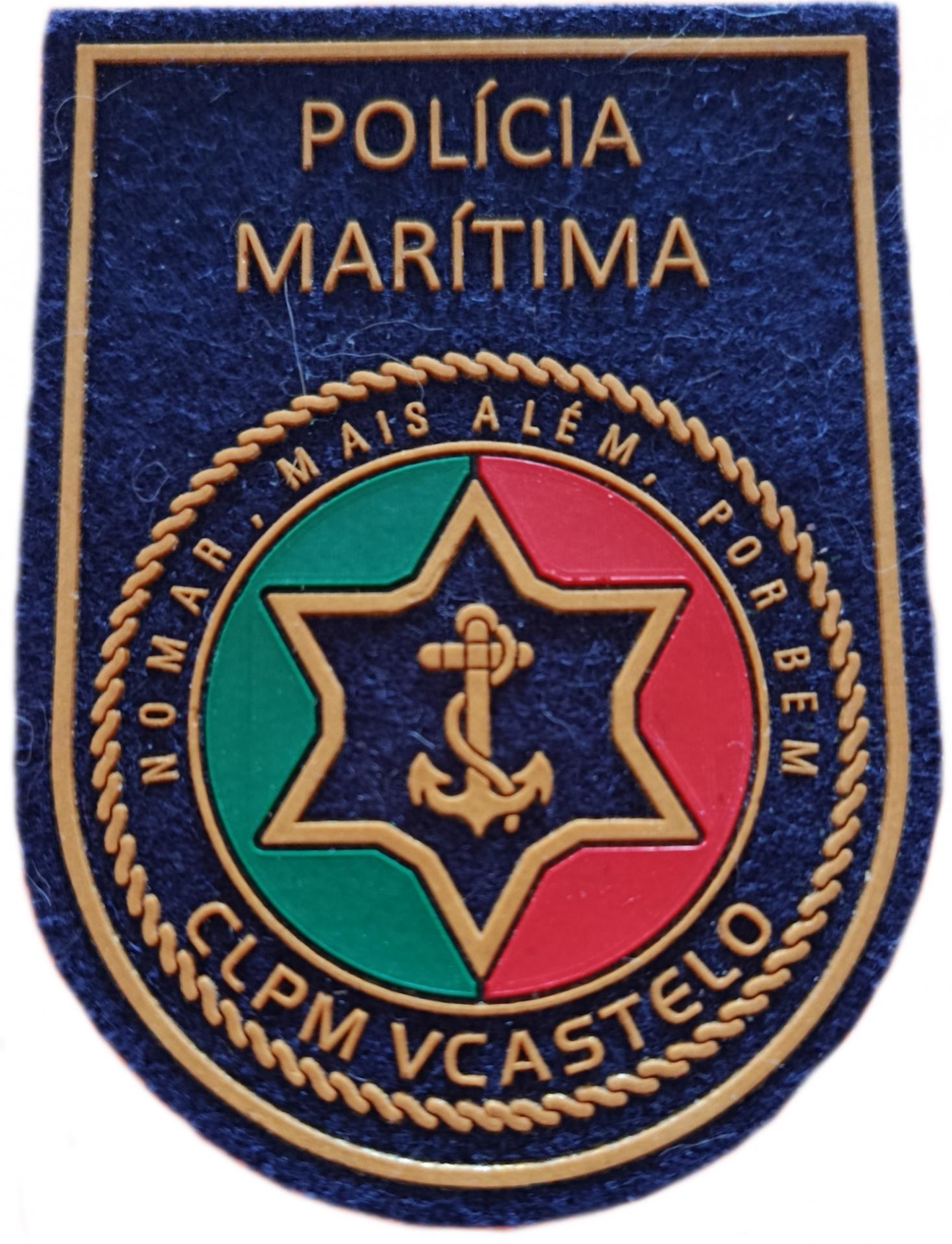 Policía Marítima de Portugal CLPM Viana do Castelo parche insignia emblema ecusson patch Sea Police