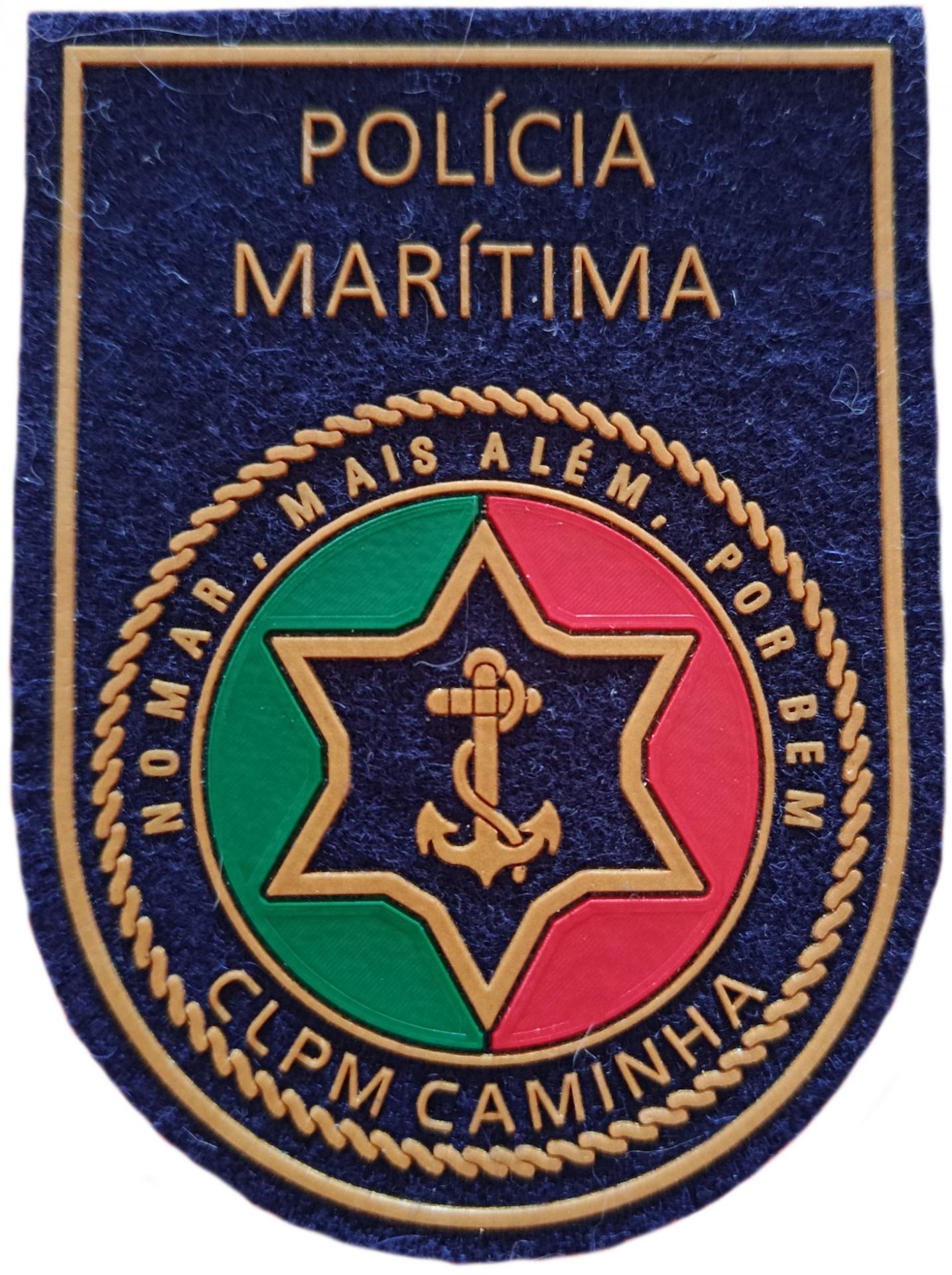 Policía Marítima de Portugal CLPM Caminha parche insignia emblema ecusson patch Sea Police