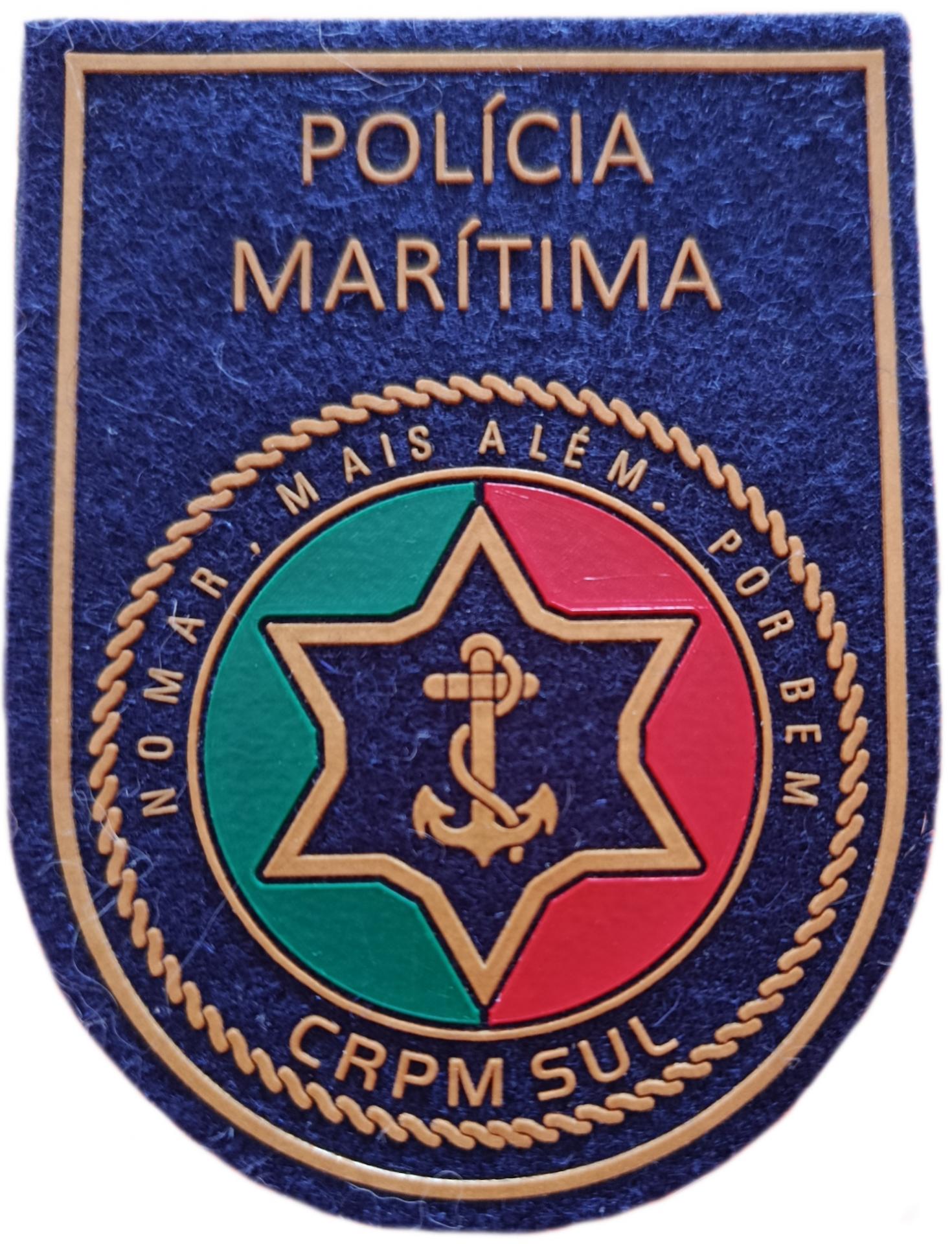 Policía Marítima de Portugal CRPM Sul parche insignia emblema ecusson patch Sea Police