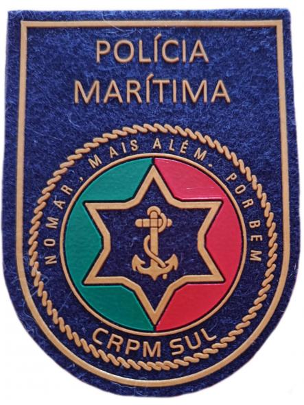 Policía Marítima de Portugal CRPM Sul parche insignia emblema ecusson patch Sea Police [0]
