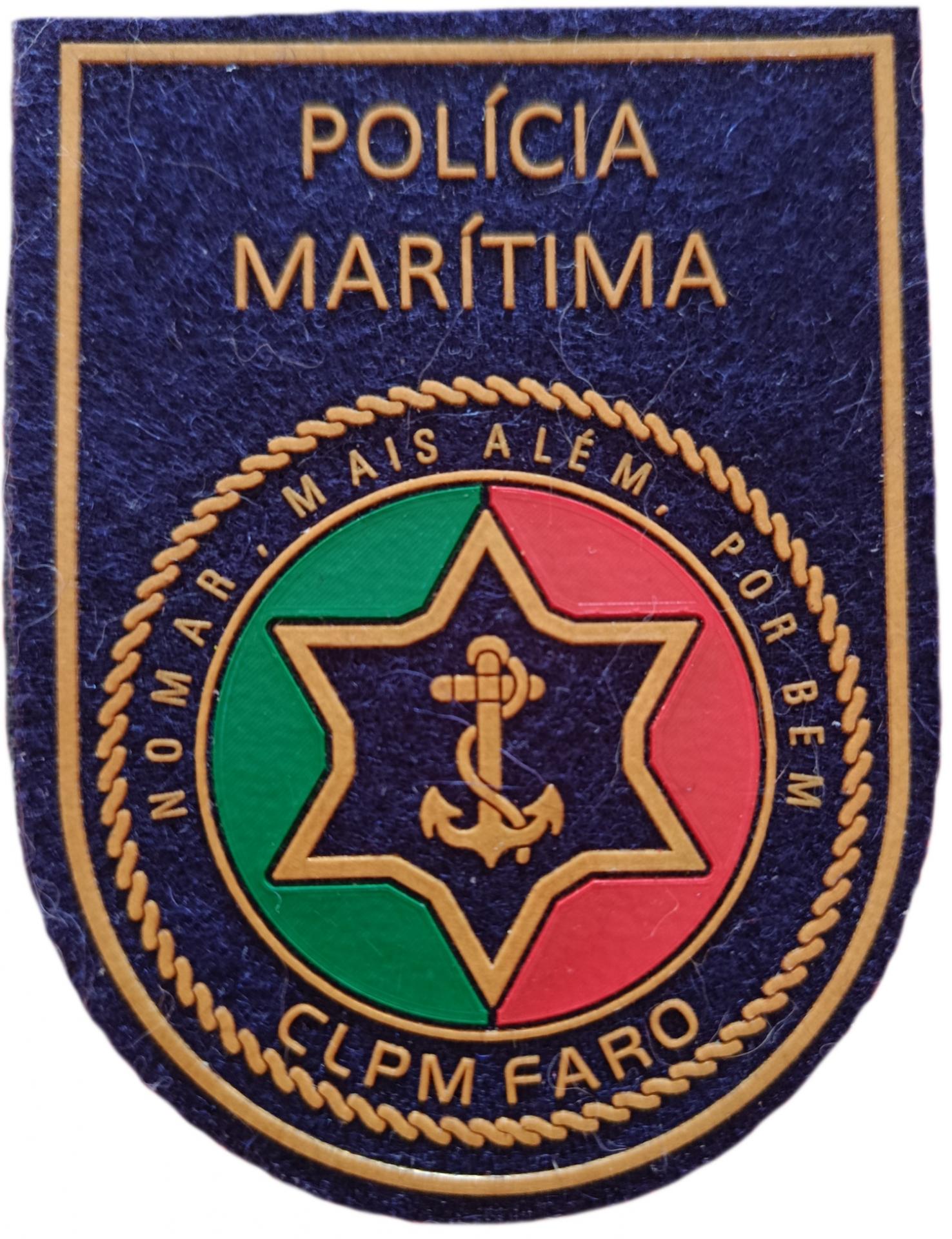 Policía Marítima de Portugal CLPM Faro parche insignia emblema ecusson patch Sea Police