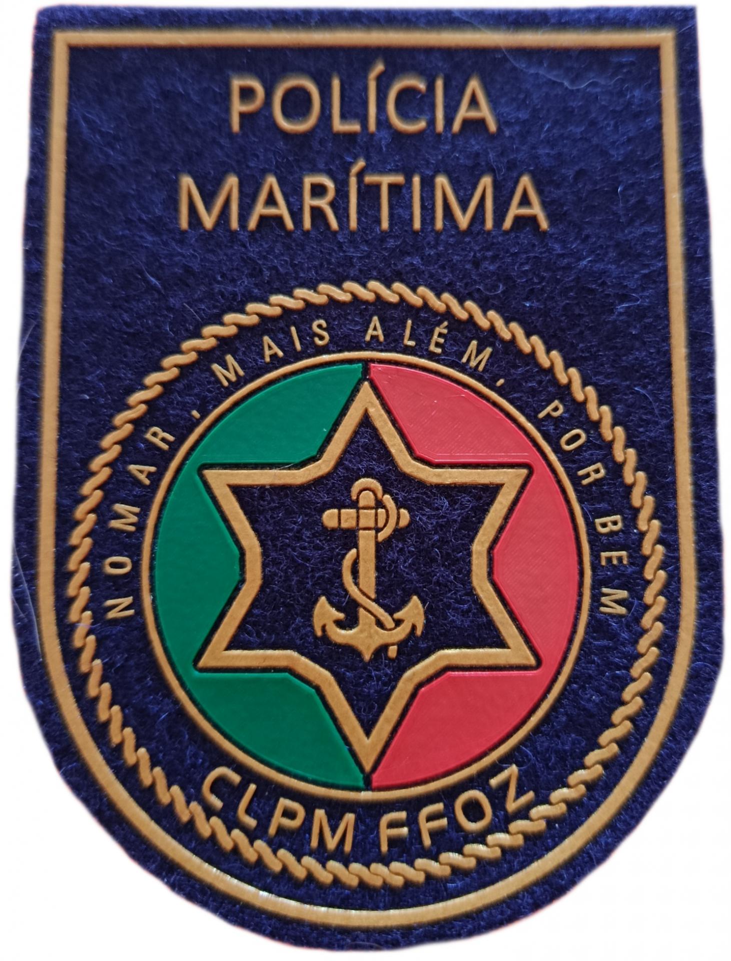 Policía Marítima de Portugal CLPM Figueira da Foz parche insignia emblema ecusson patch Sea Police