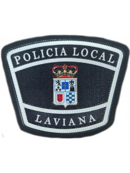 Policía Local Laviana Asturias parche insignia emblema Police Dept patch ecusson [0]