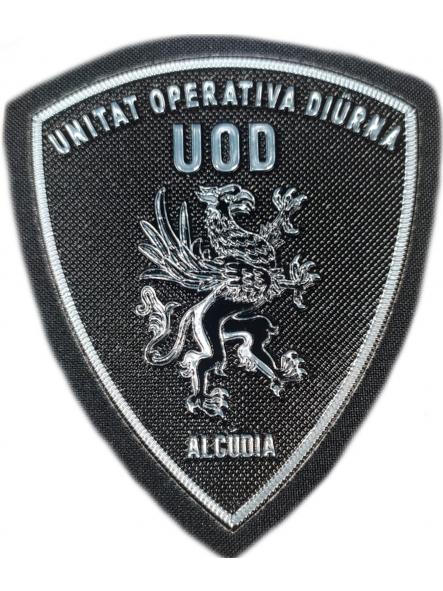Policía Local Alcudia UOD Unidad Operativa Diurna Comunidad Valenciana parche insignia emblema distintivo Police patch ecusson [0]