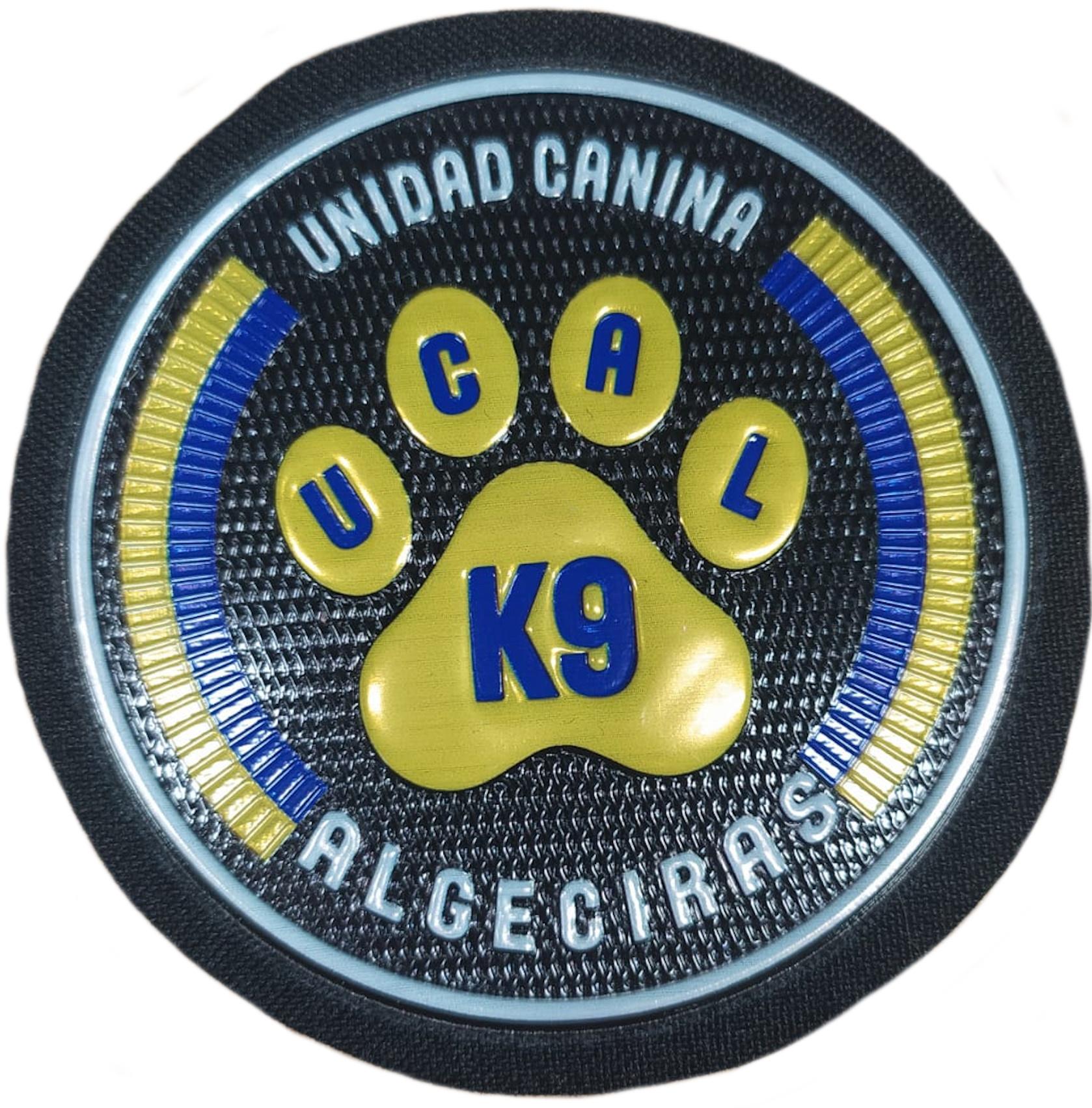 Policía Local de Algeciras Unidad Canina UCAL K-9 Andalucía parche insignia emblema Police patch ecusson