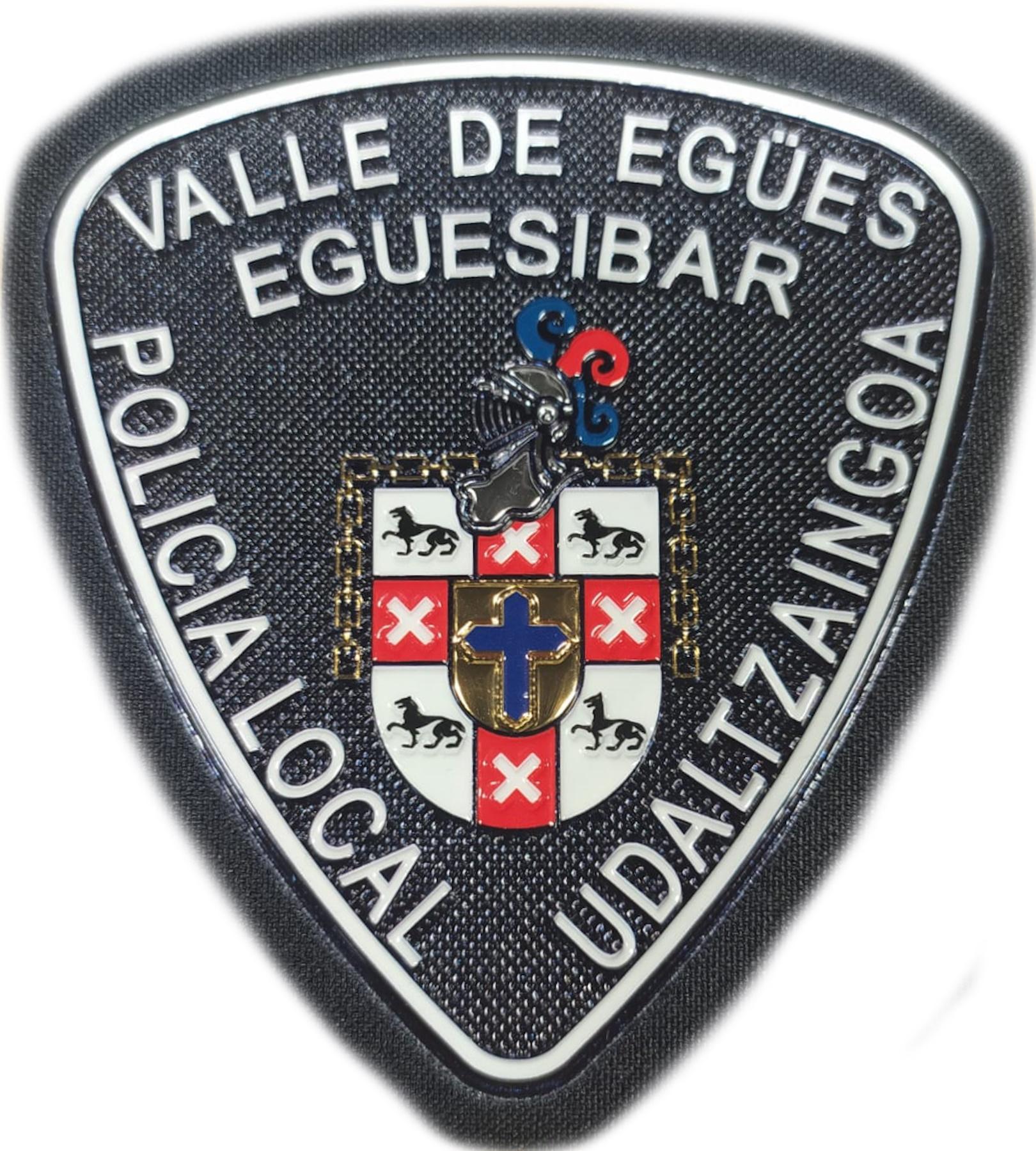 Policía Local Udaltzaingoa Valle de Egüés Eguesibar parche insignia emblema ecusson patch Police Dept