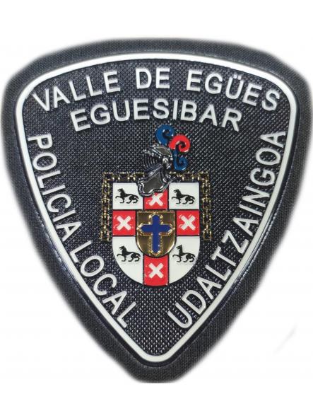 Policía Local Udaltzaingoa Valle de Egüés Eguesibar parche insignia emblema ecusson patch Police Dept [0]