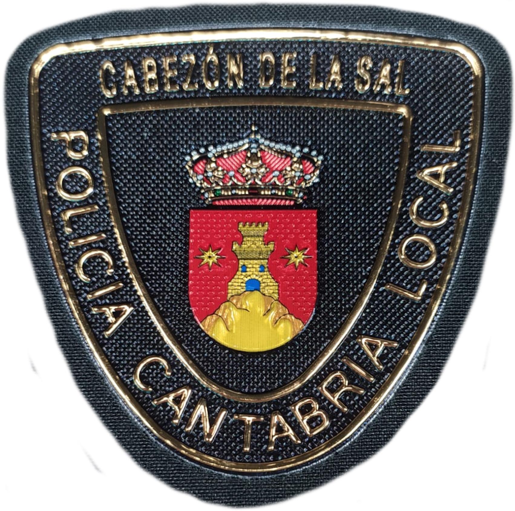 Policía Local Cabezón de la Sal Cantabria parche insignia emblema Police Dept patch ecusson