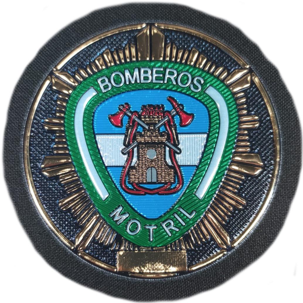 Cuerpo de Bomberos de Motril Granada parche insignia emblema patch ecusson pompiers Fire Dept